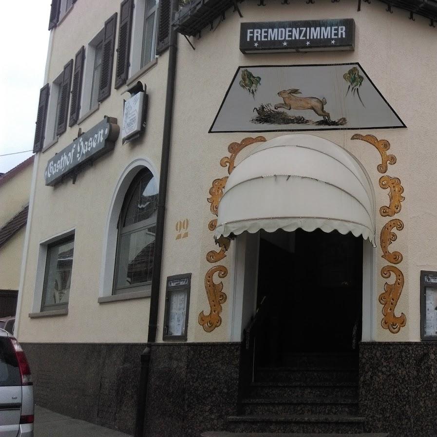 Restaurant "Hotel & Restaurant Hasen" in Kornwestheim
