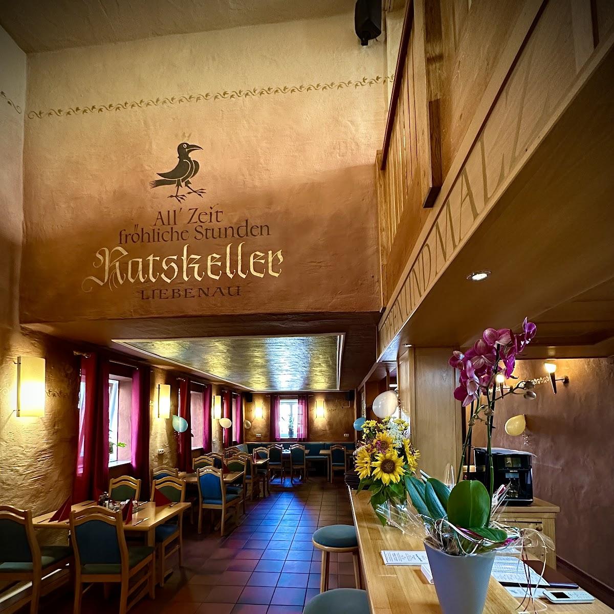 Restaurant "Ratskeller" in Liebenau