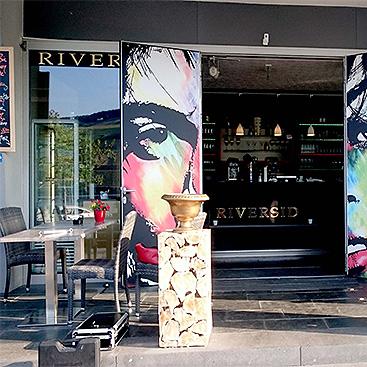 Restaurant "Riverside" in Bingen am Rhein