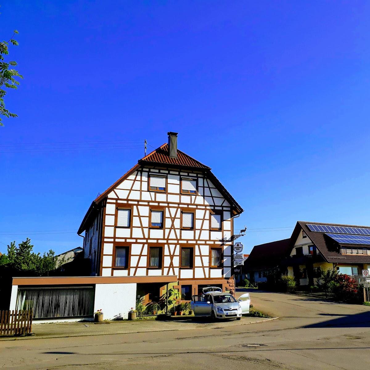 Restaurant "Gasthaus zum Hirsch" in Neubulach