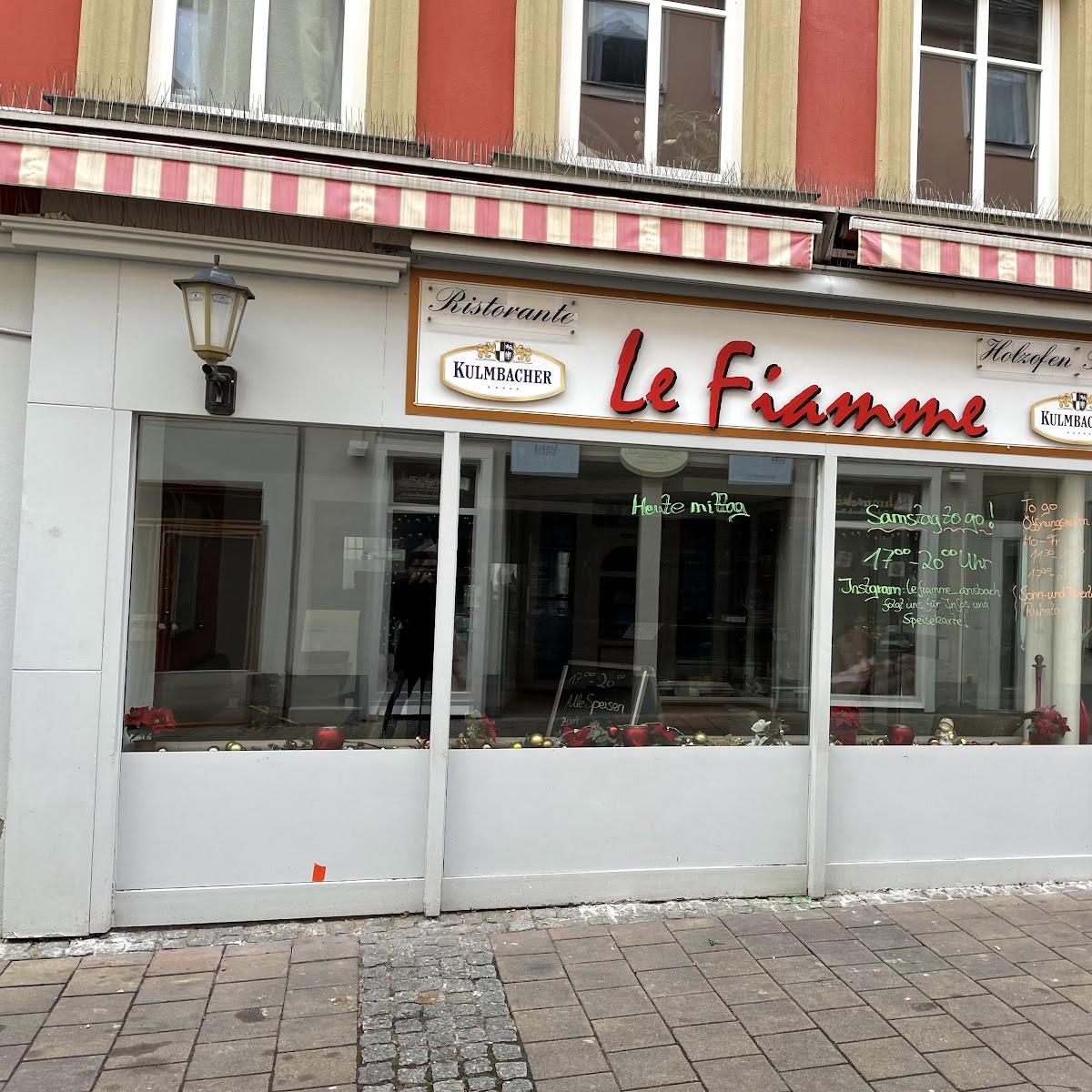 Restaurant "Le Fiamme" in Ansbach