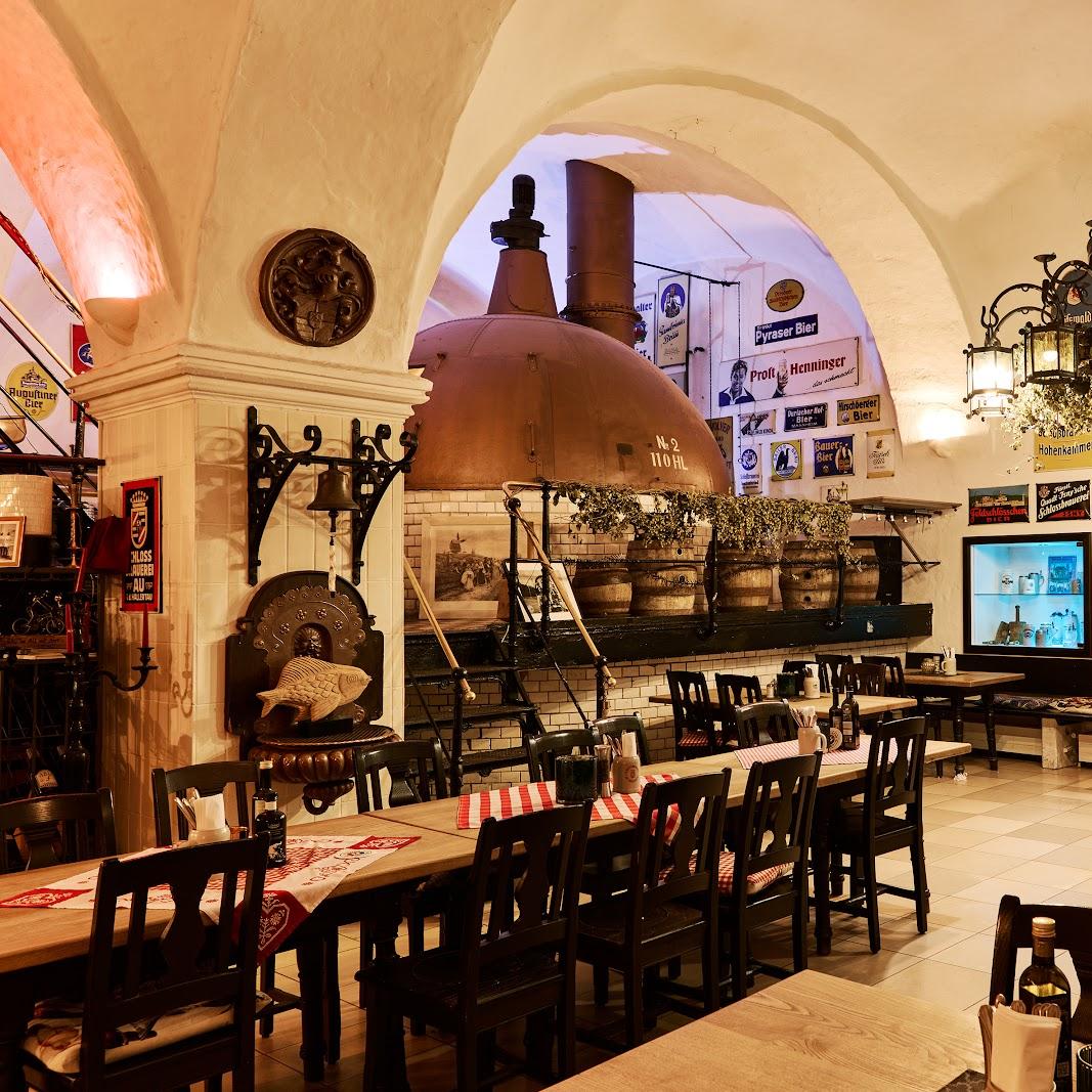 Restaurant "Schloßbräukeller Au-Hallertau" in Au in der Hallertau