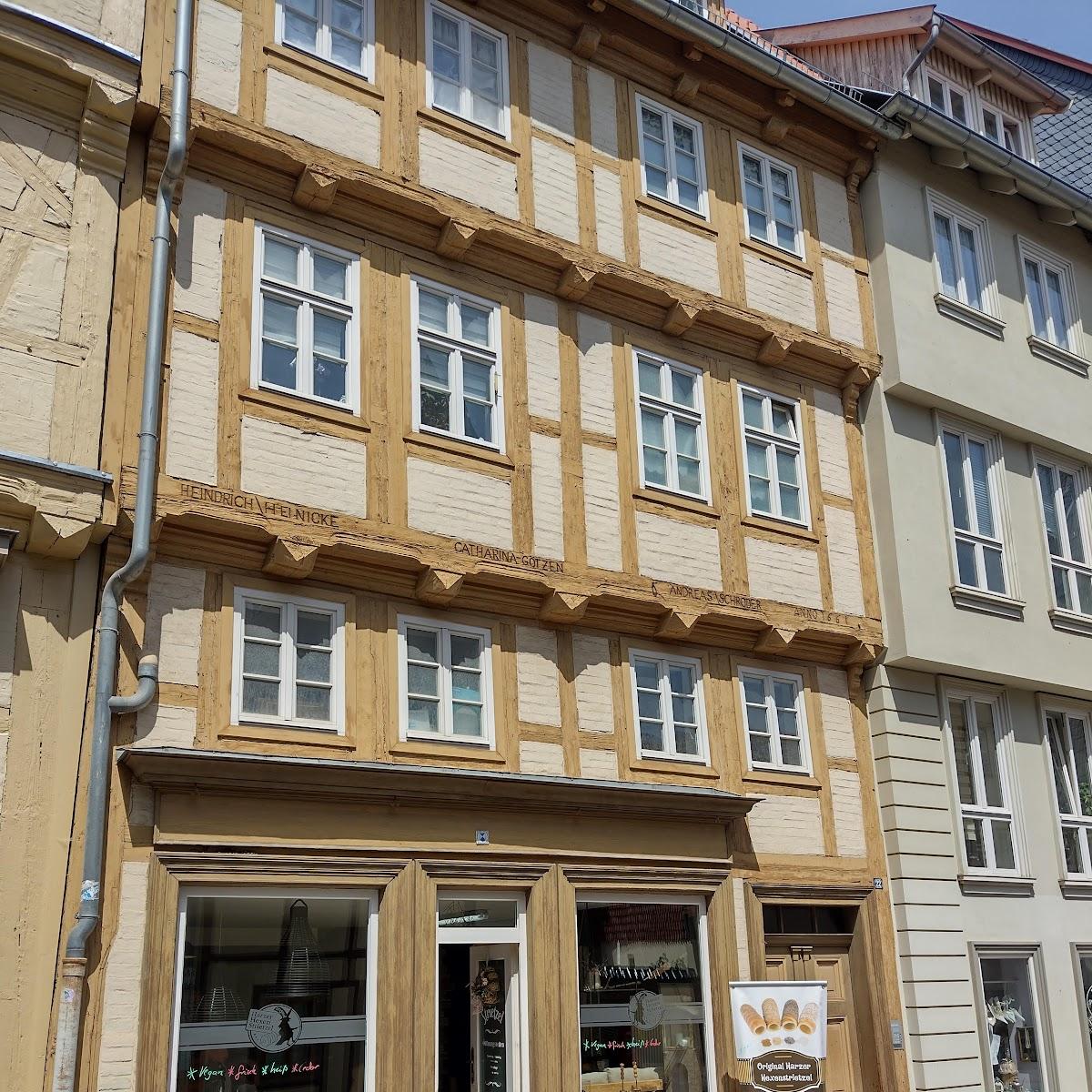 Restaurant "Original Harzer Hexenstrietzel" in Quedlinburg