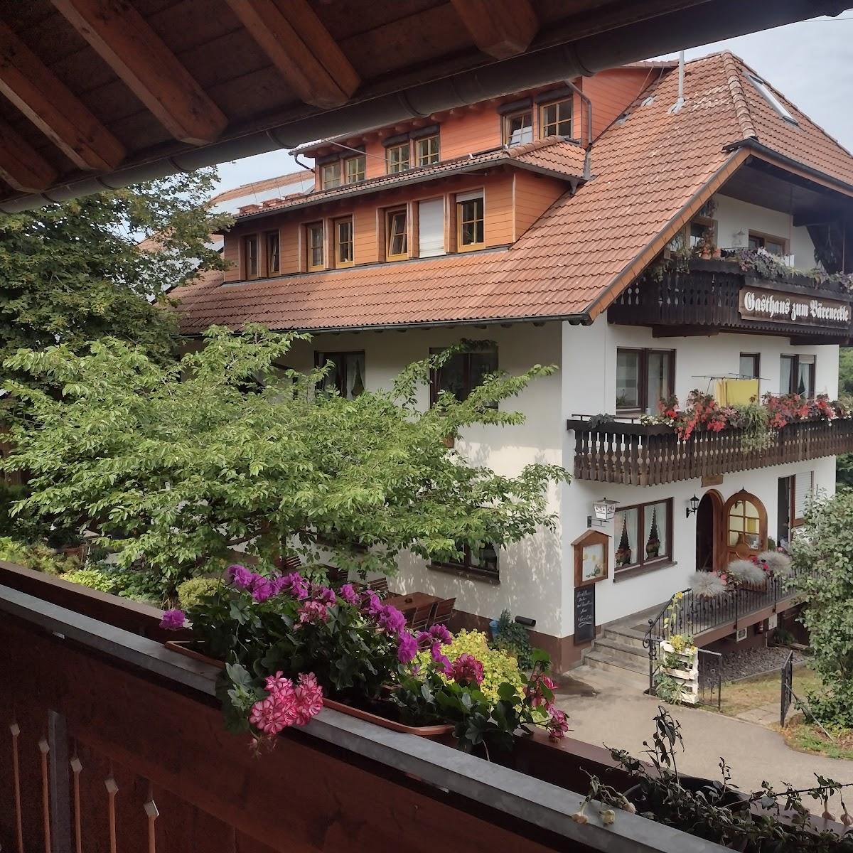 Restaurant "Gasthaus Zum Bäreneckle" in Biederbach