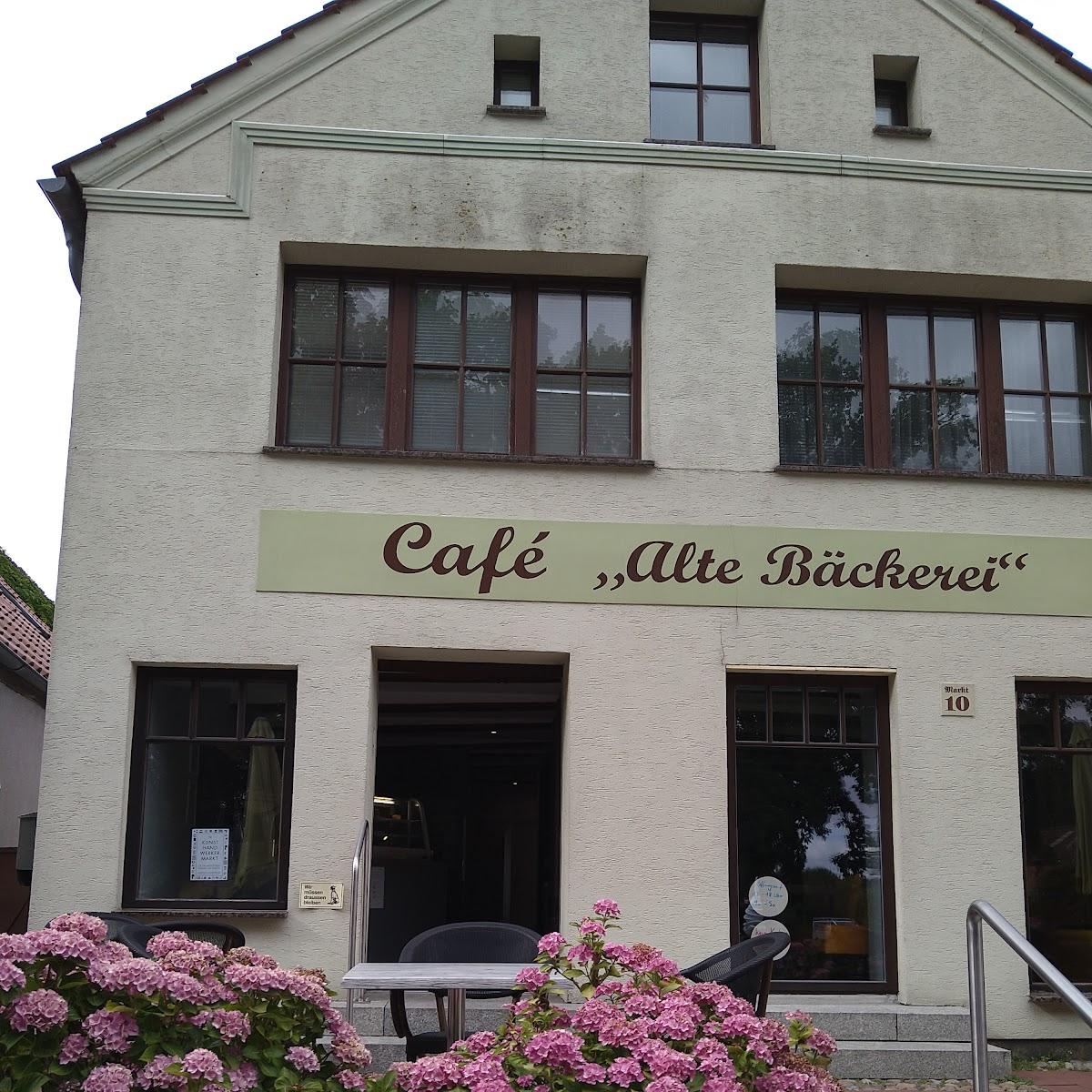 Restaurant "Cafe  alte Bäckerei " in Gingst
