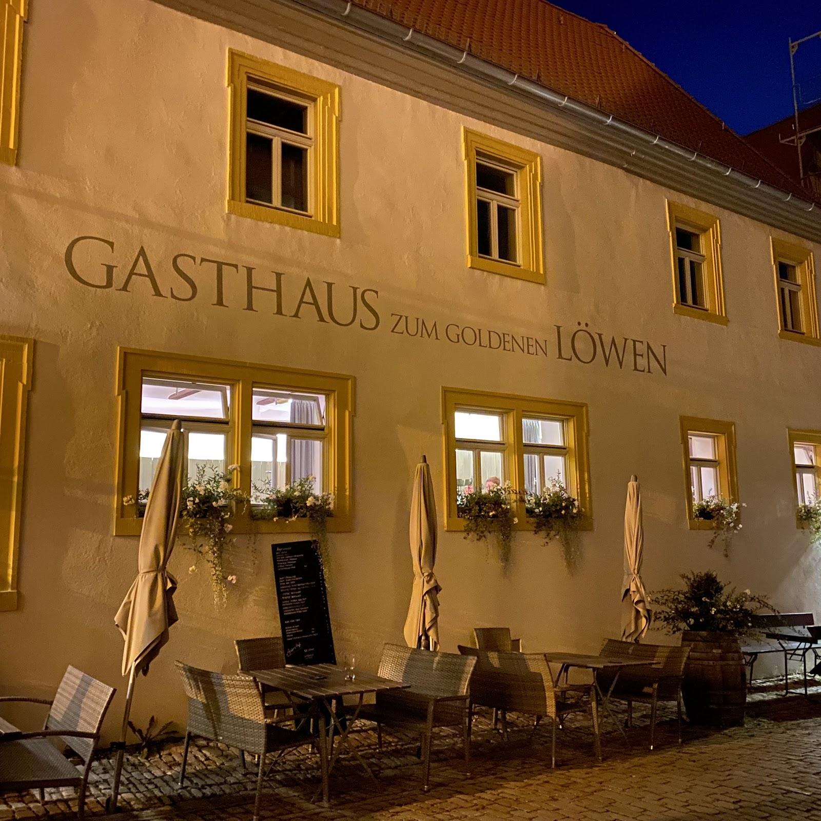 Restaurant "Zum Goldenen Löwen" in Sulzfeld am Main