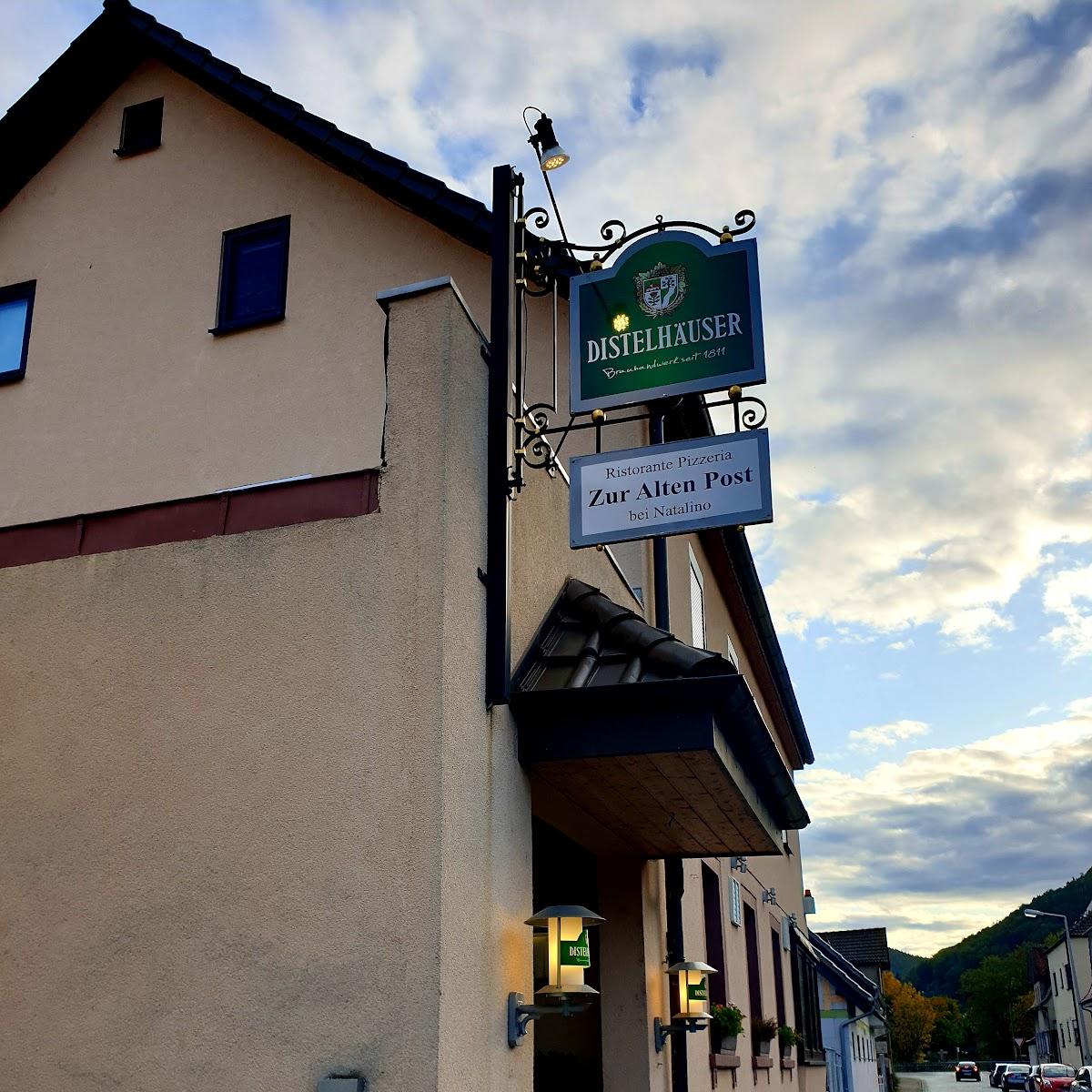 Restaurant "Pizzeria Zur Alten Post bei NATALINO" in Kleinheubach