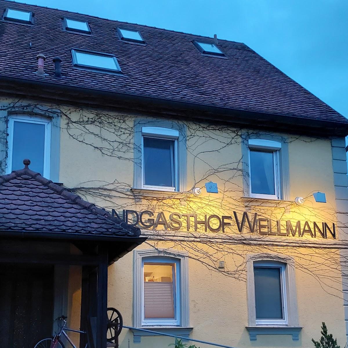 Restaurant "Landgasthof Wellmann" in Markt Taschendorf