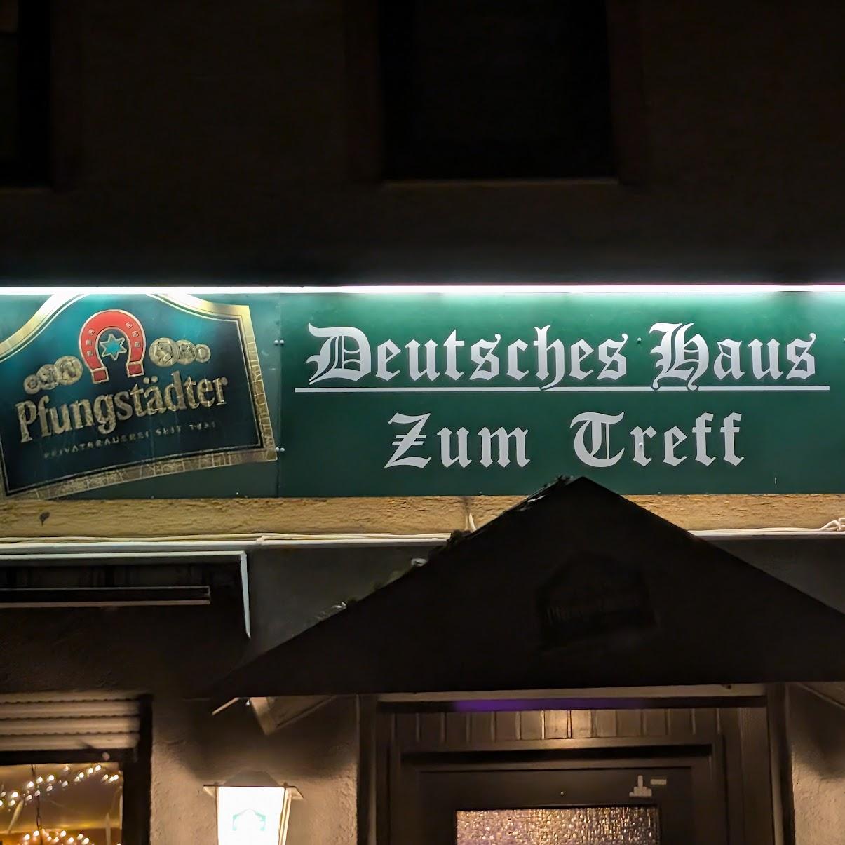 Restaurant "Deutsches Haus Zum Treff" in Biblis