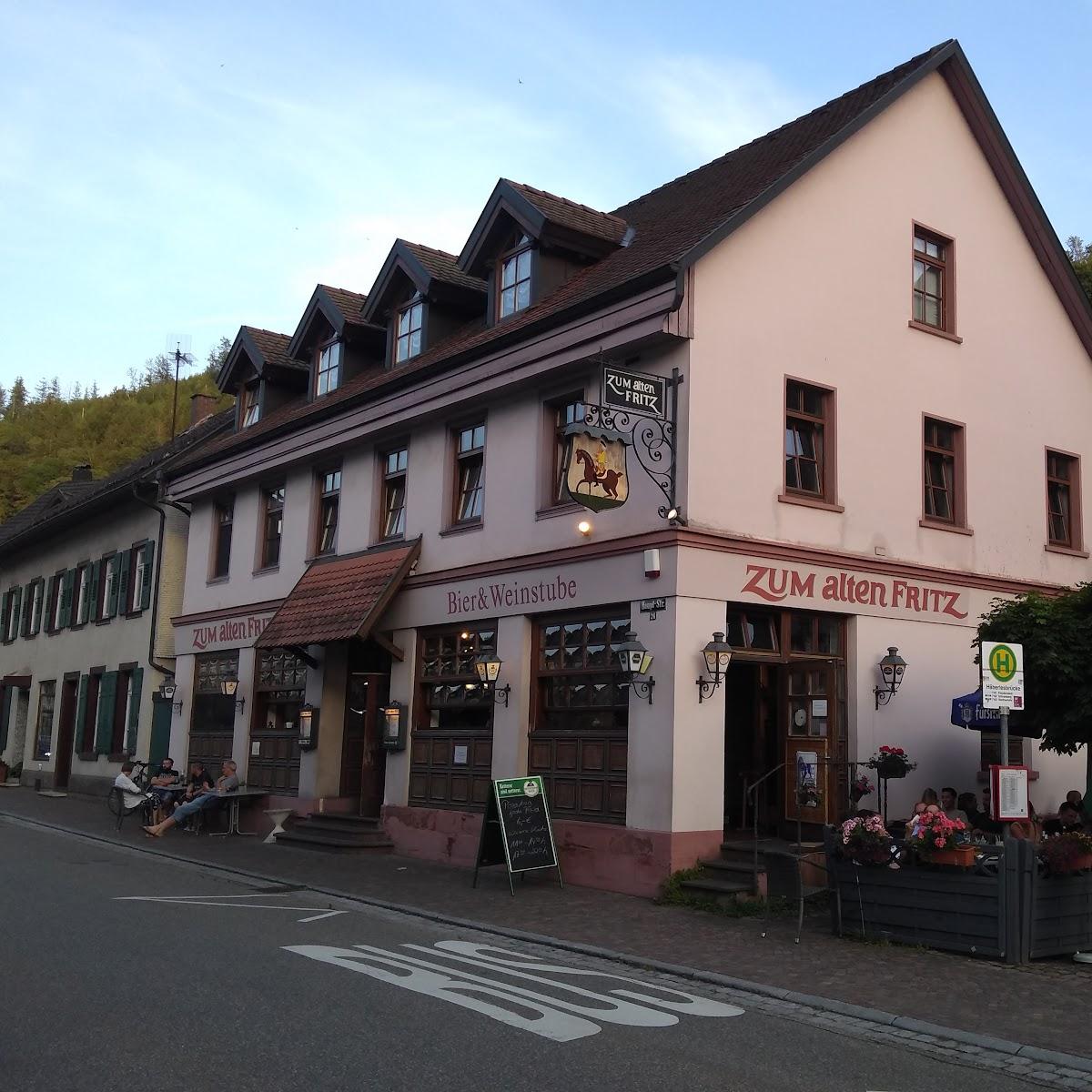 Restaurant "Zum Alten Fritz" in Schiltach