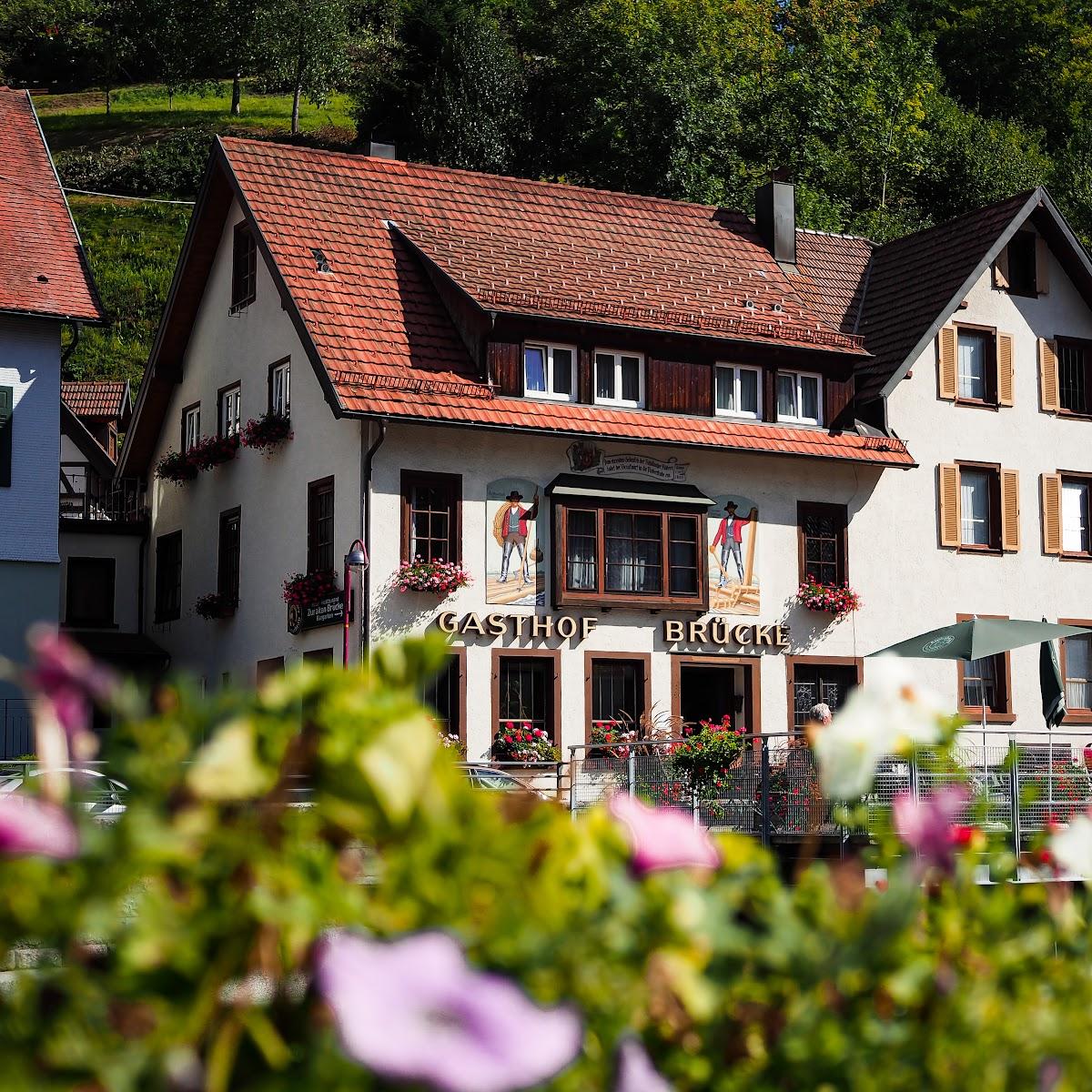 Restaurant "Zur alten Brücke" in Schiltach