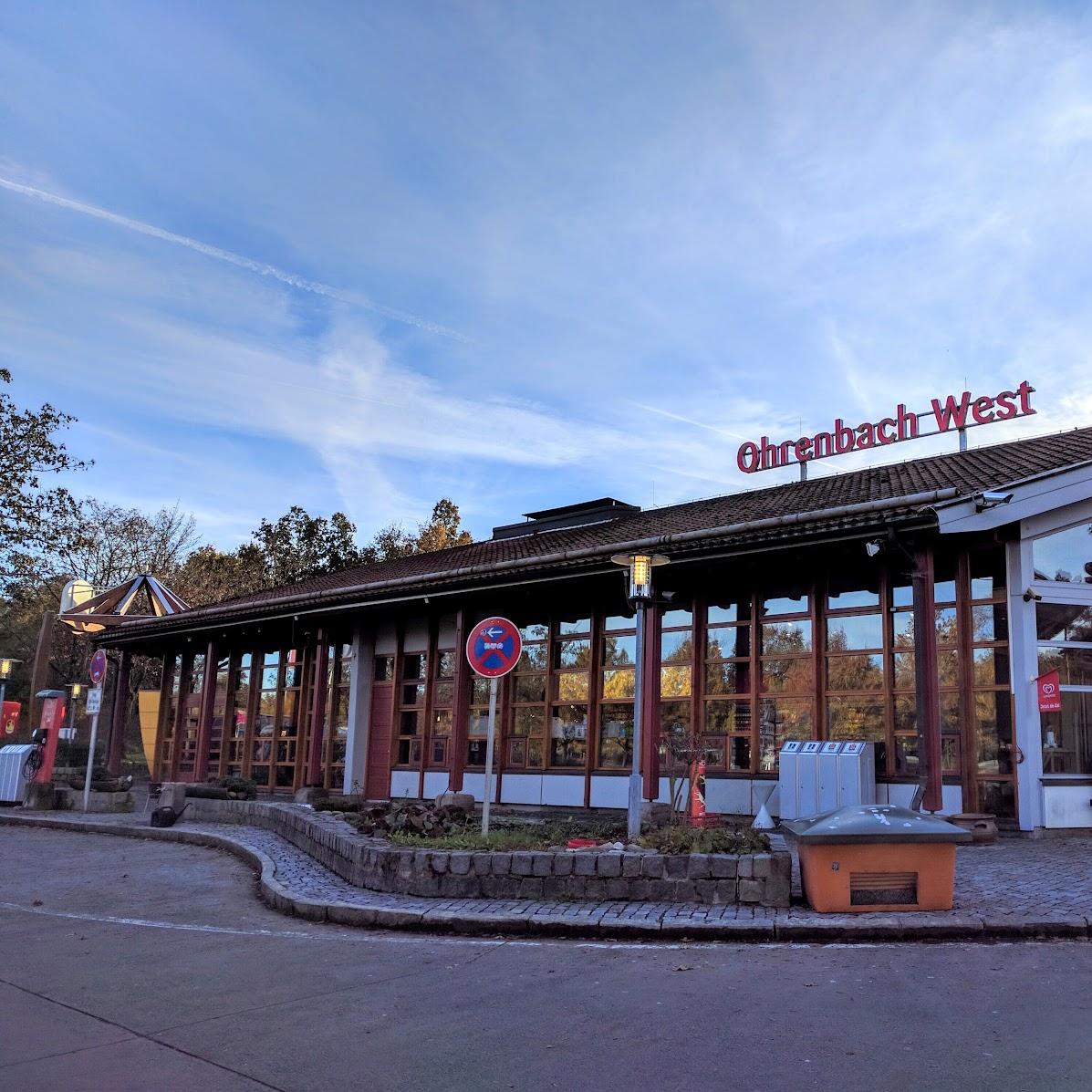 Restaurant "Serways Raststätte  West" in Ohrenbach