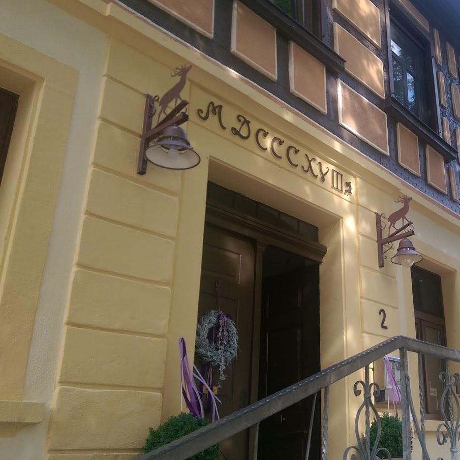 Restaurant "Gasthof Zum Goldenen Hirschen" in  Burgbernheim