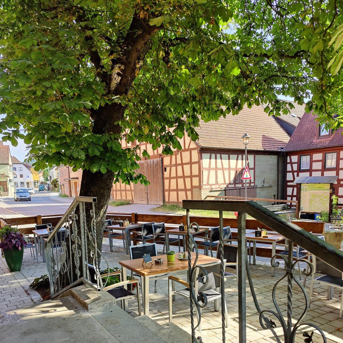 Restaurant "Gasthof Zum Goldenen Hirschen" in Burgbernheim