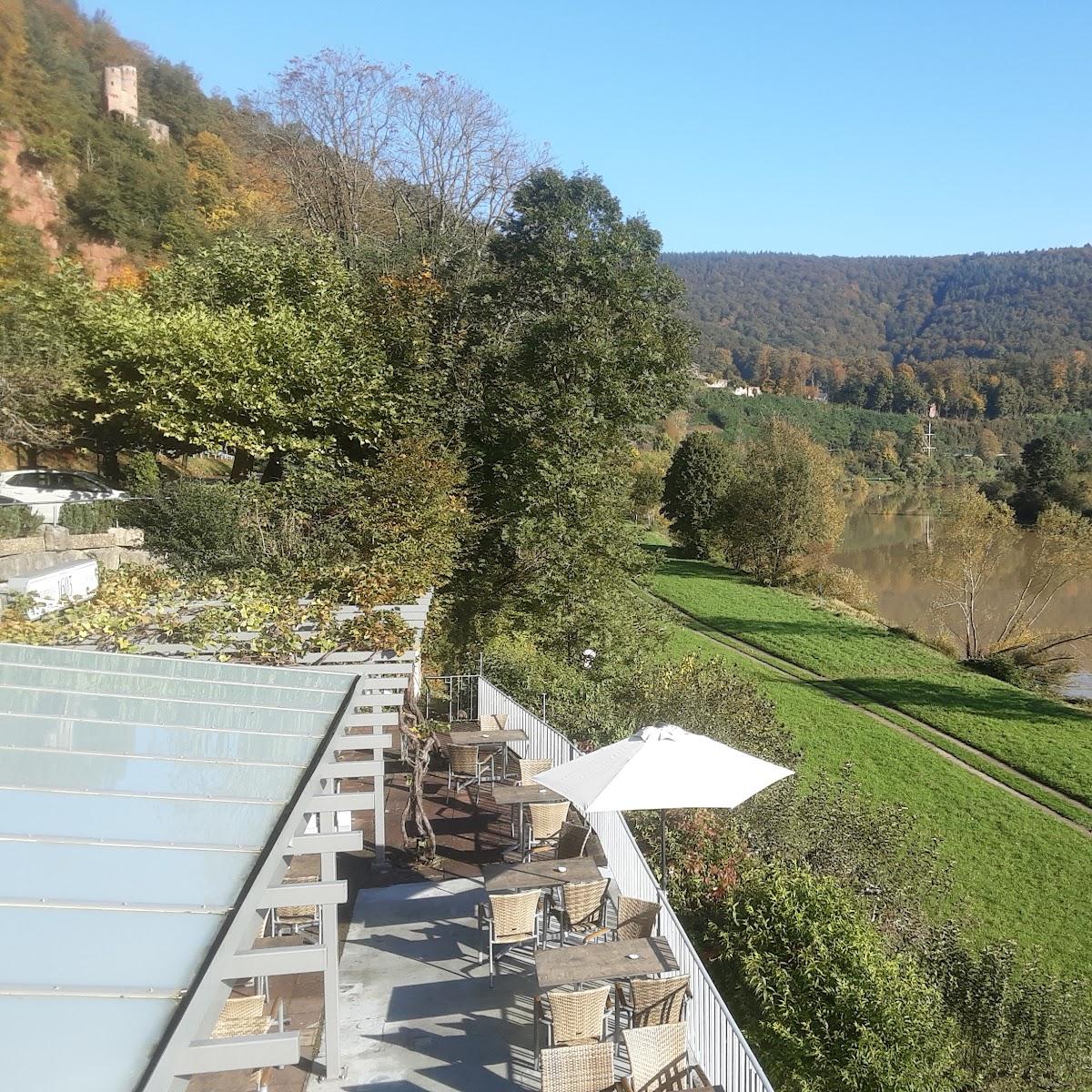 Restaurant "Hotel Terrassencafé Vierburgeneck" in Neckarsteinach