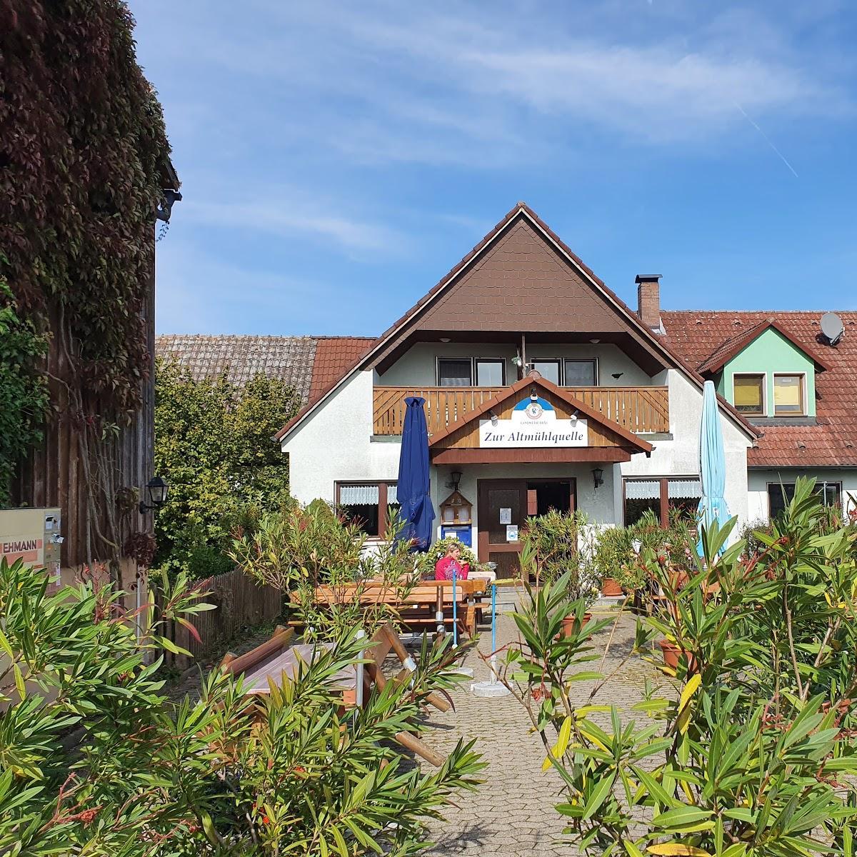 Restaurant "Gasthaus Zur Altmühlquelle Inh. Jochen Popp" in  Windelsbach