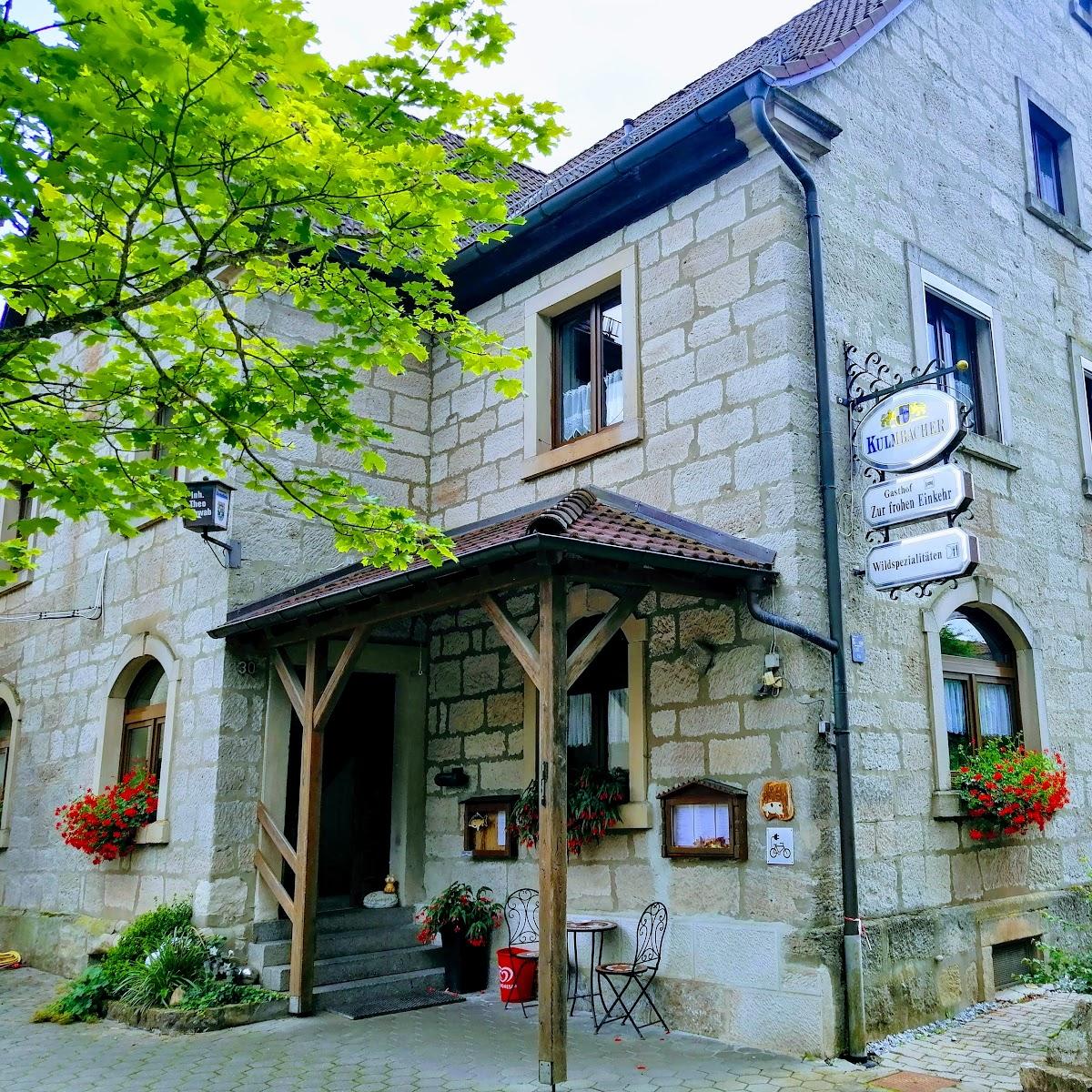 Restaurant "Gasthaus  Zur frohen Einkehr " in Markt Taschendorf