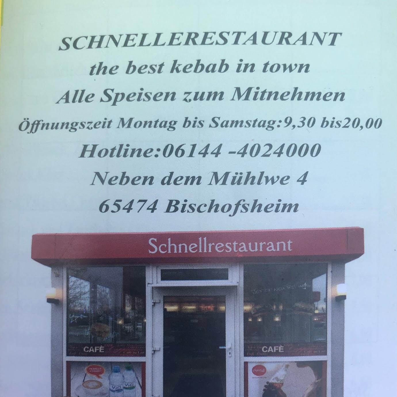 Restaurant "Schnellrestaurant" in  Bischofsheim