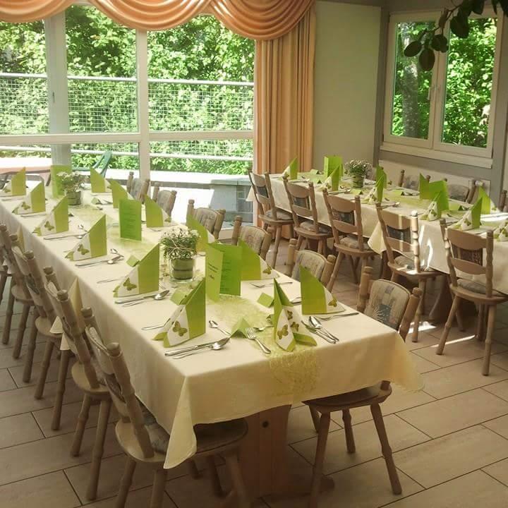 Restaurant "Gasthaus & Albhotel zum Bahnhöfle" in Amstetten