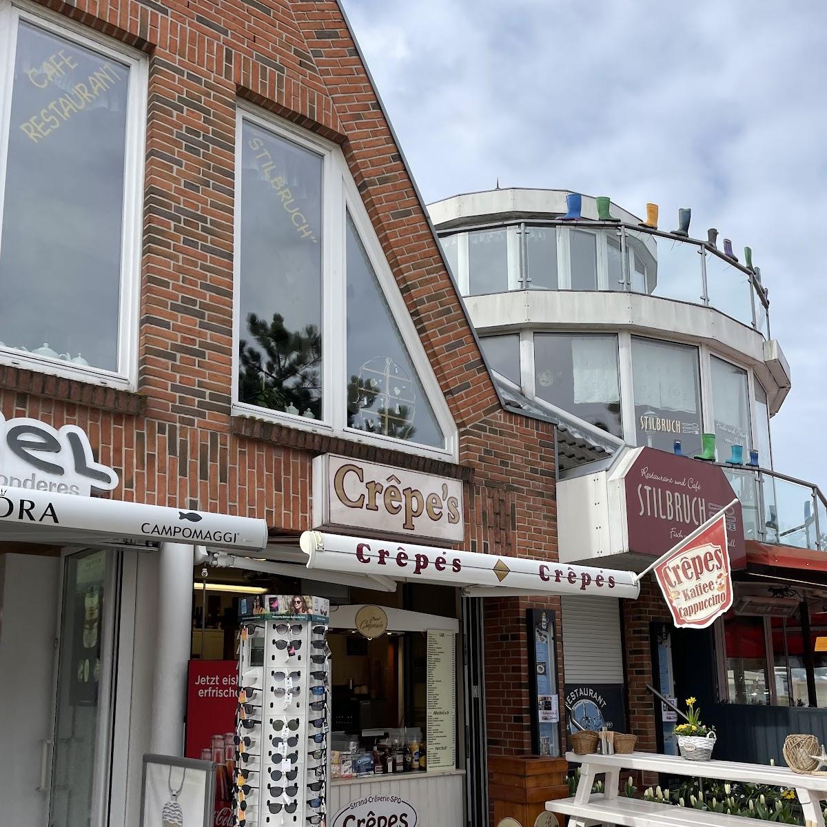 Restaurant "Strandcreperie, Inhaber Timm Clausen" in Sankt Peter-Ording