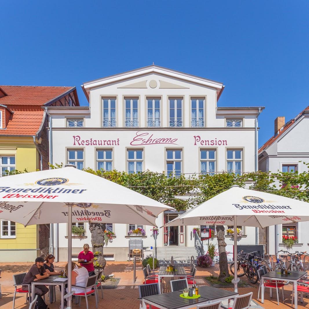 Restaurant "Restaurant & Pension Eshramo" in Barth