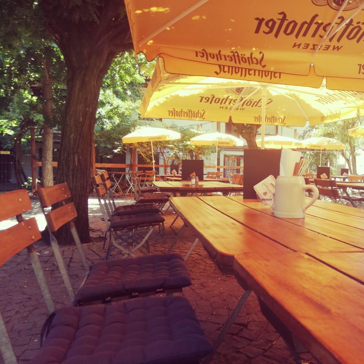 Restaurant "Biergarten  Gute Landung " in Egelsbach