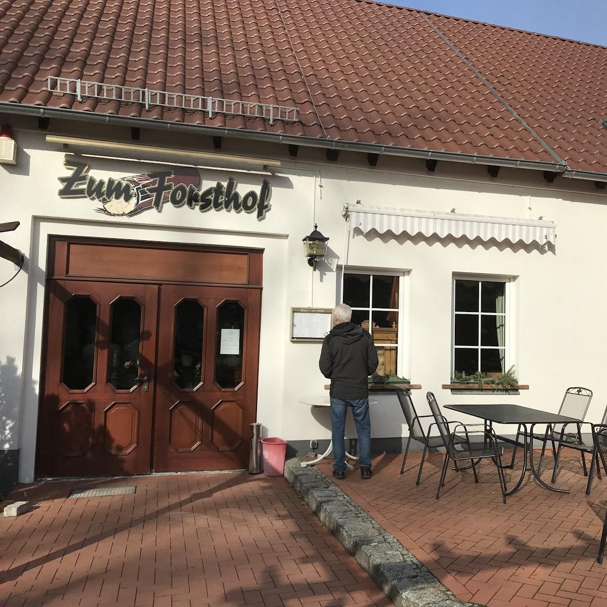Restaurant "Restaurant Zum Forsthof" in Grünheide (Mark)