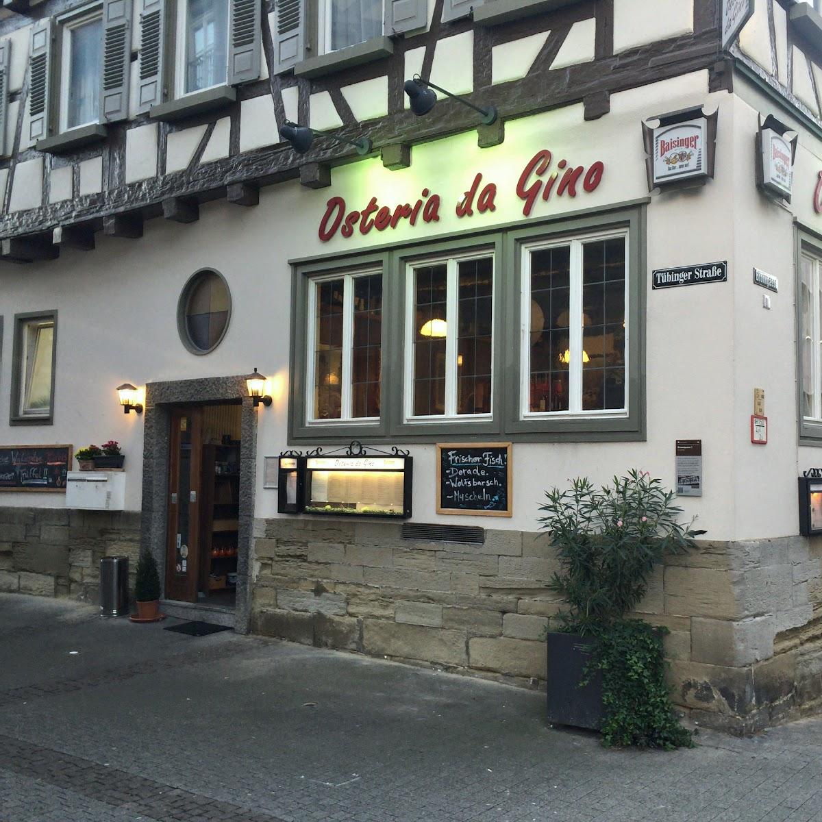 Restaurant "Osteria da Gino" in Herrenberg