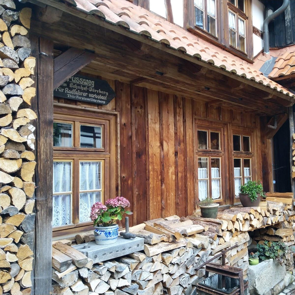 Restaurant "Gasthaus Zur Alten Erbförsterei" in Geratal