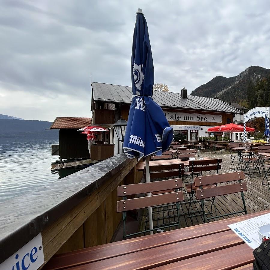 Restaurant "Cafe am See" in Kochel am See