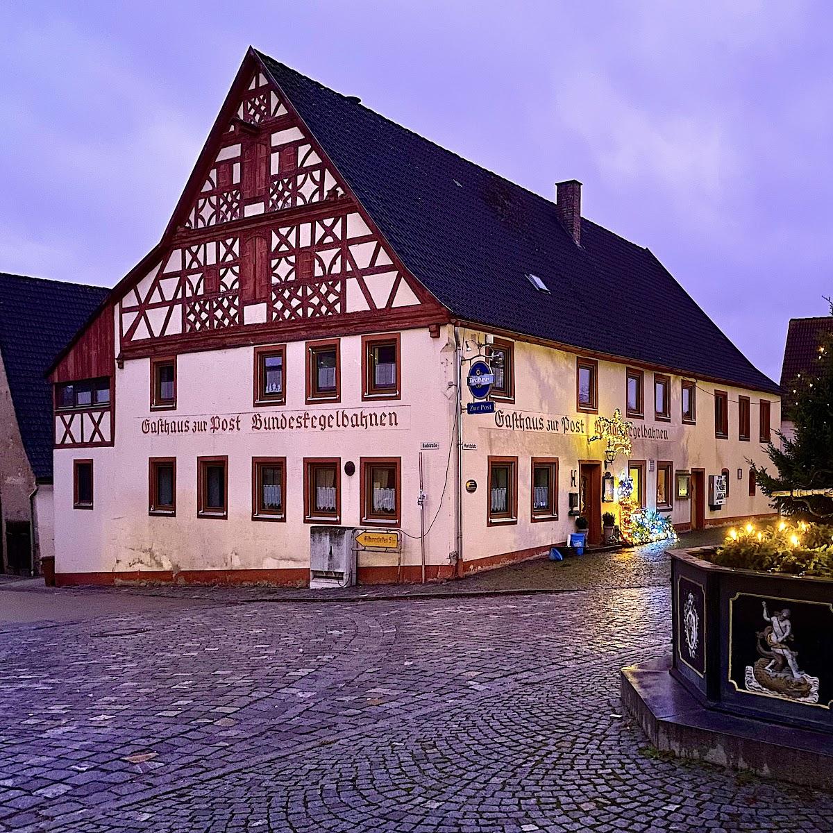 Restaurant "Gasthaus zur Post" in Weiltingen