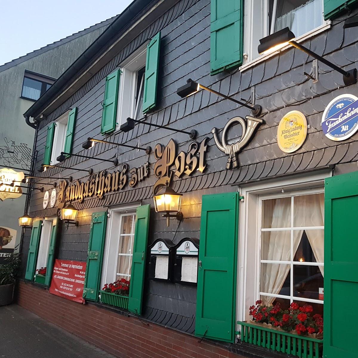 Restaurant "Landgasthaus Zur Post -" in Solingen