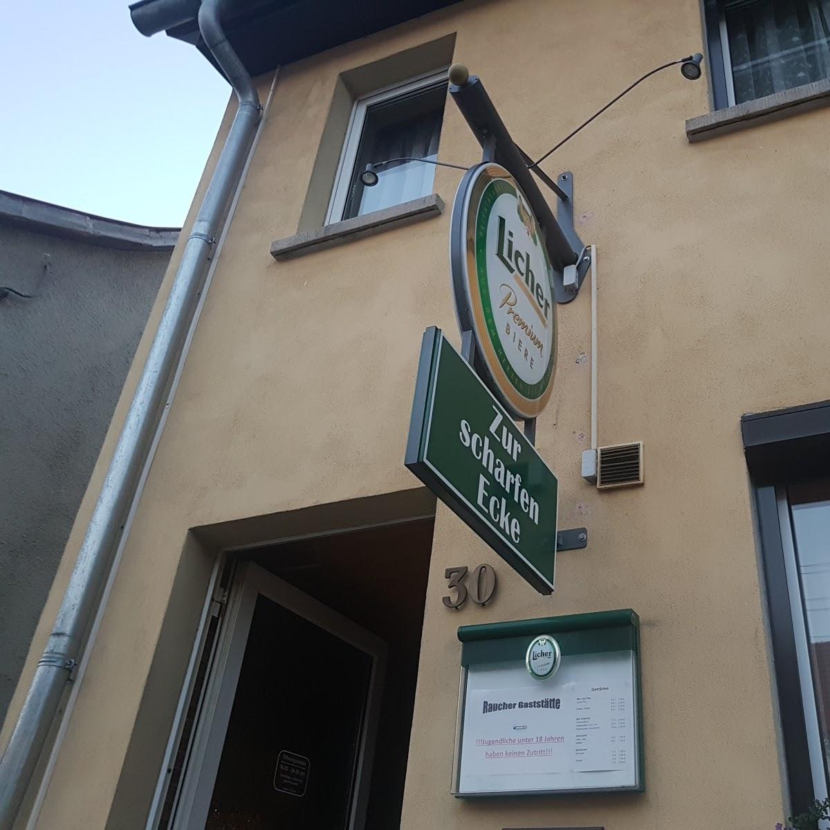 Restaurant "Margit Scholz Gaststätte Zur Scharfen Ecke" in  Ilmenau