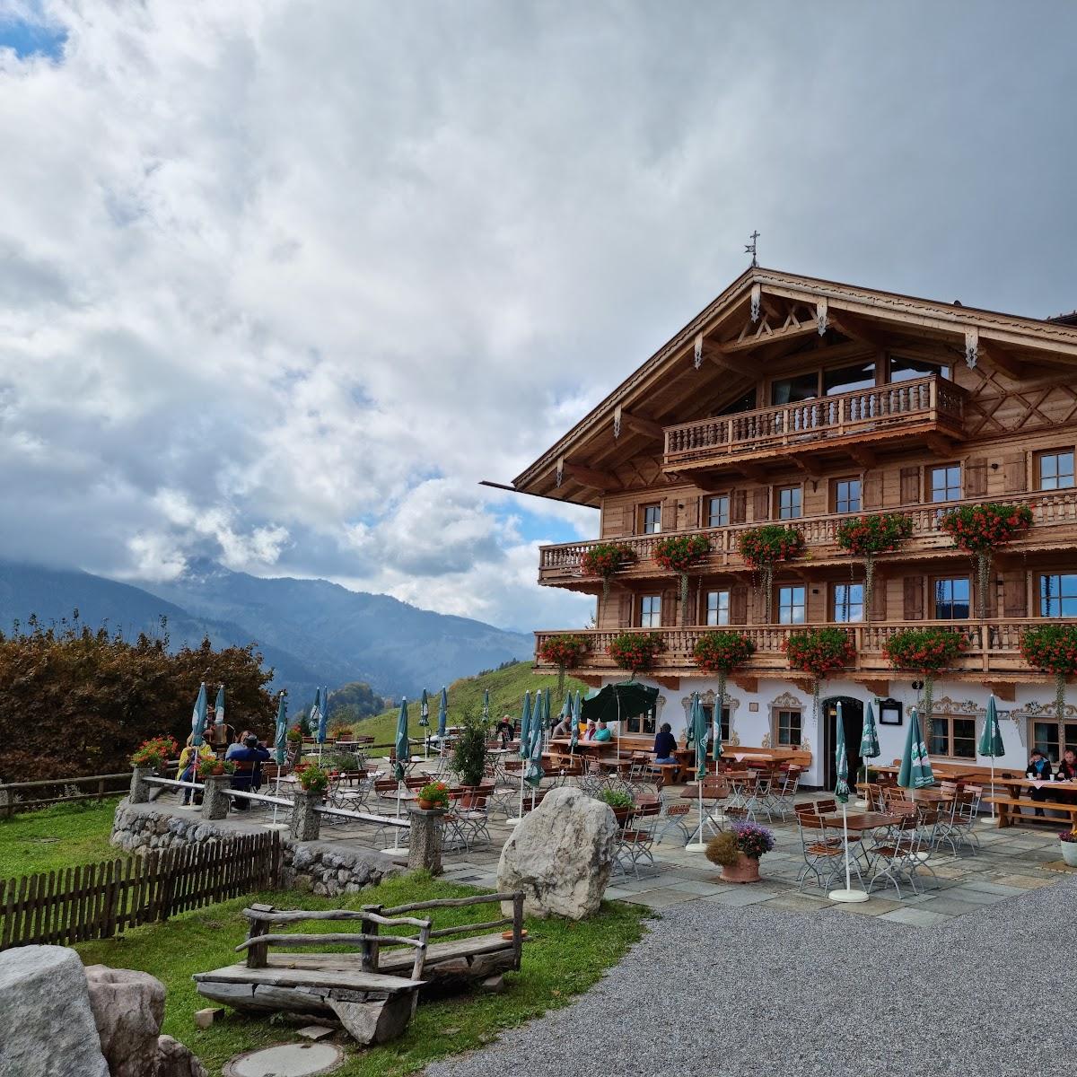 Restaurant "Berggasthof Bichlersee" in Oberaudorf