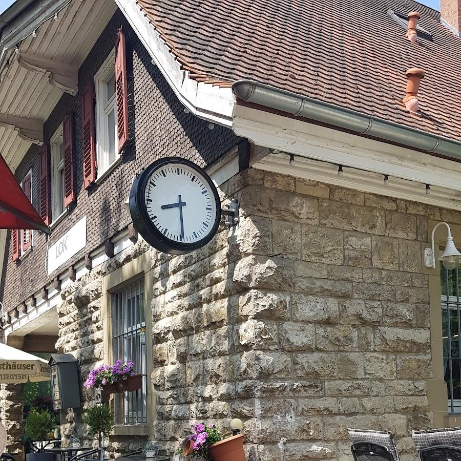 Restaurant "Bikerbahnhof jetzt LOK7119" in Weißbach