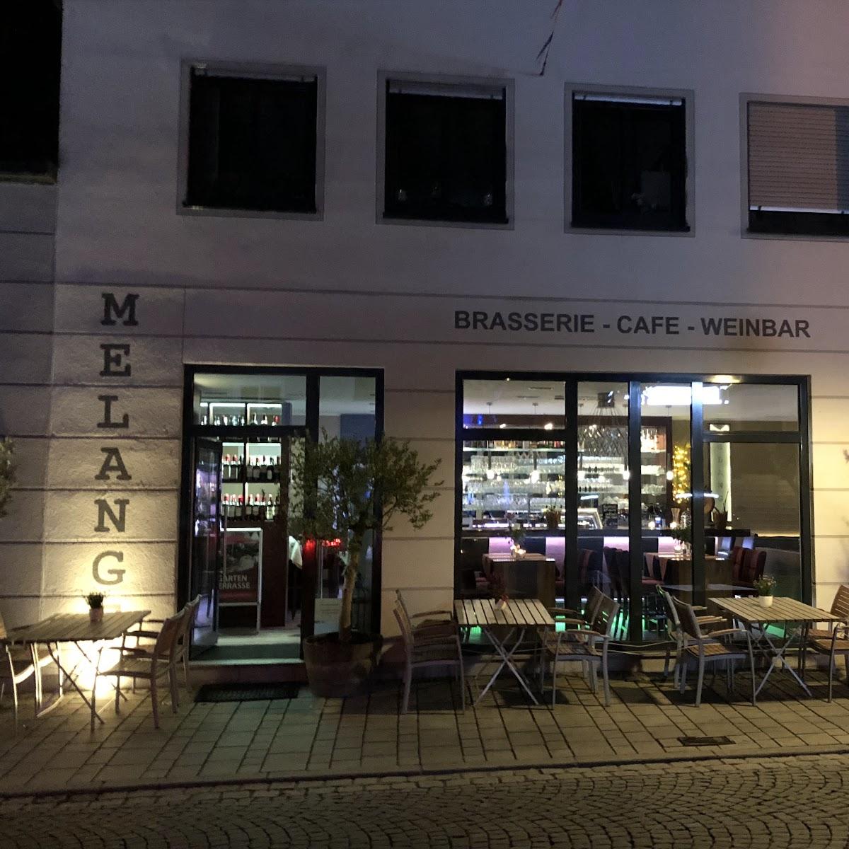 Restaurant "Restaurant Brasserie MELANGE." in Gundelfingen an der Donau