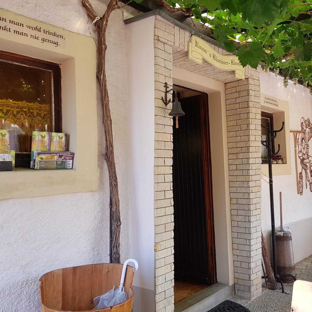 Restaurant "Raums Klarissenklause" in  Nünchritz