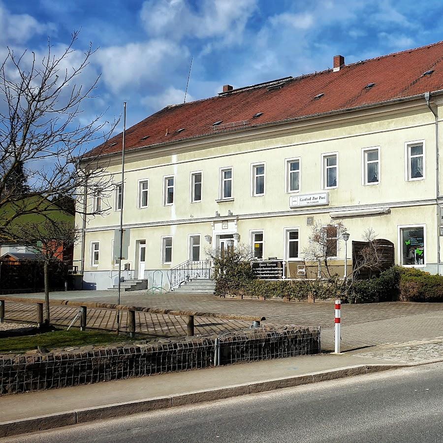 Restaurant "Gasthof Zur Post" in Jahnatal
