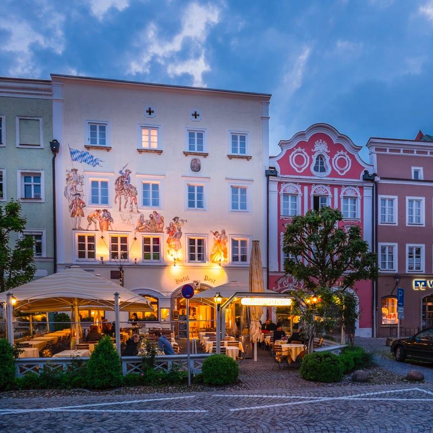 Restaurant "HOTEL POST" in Burghausen