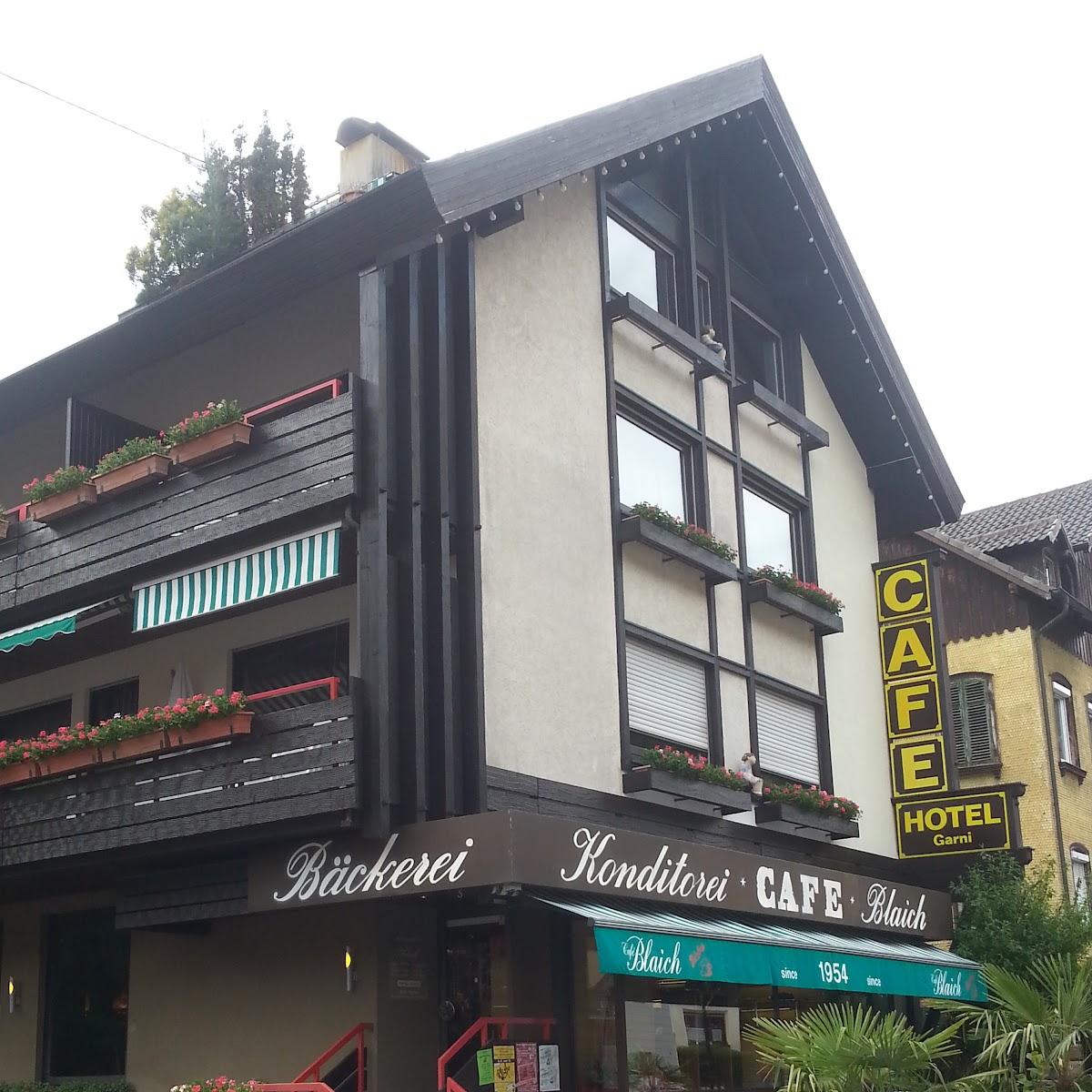 Restaurant "Café Blaich" in Höfen an der Enz