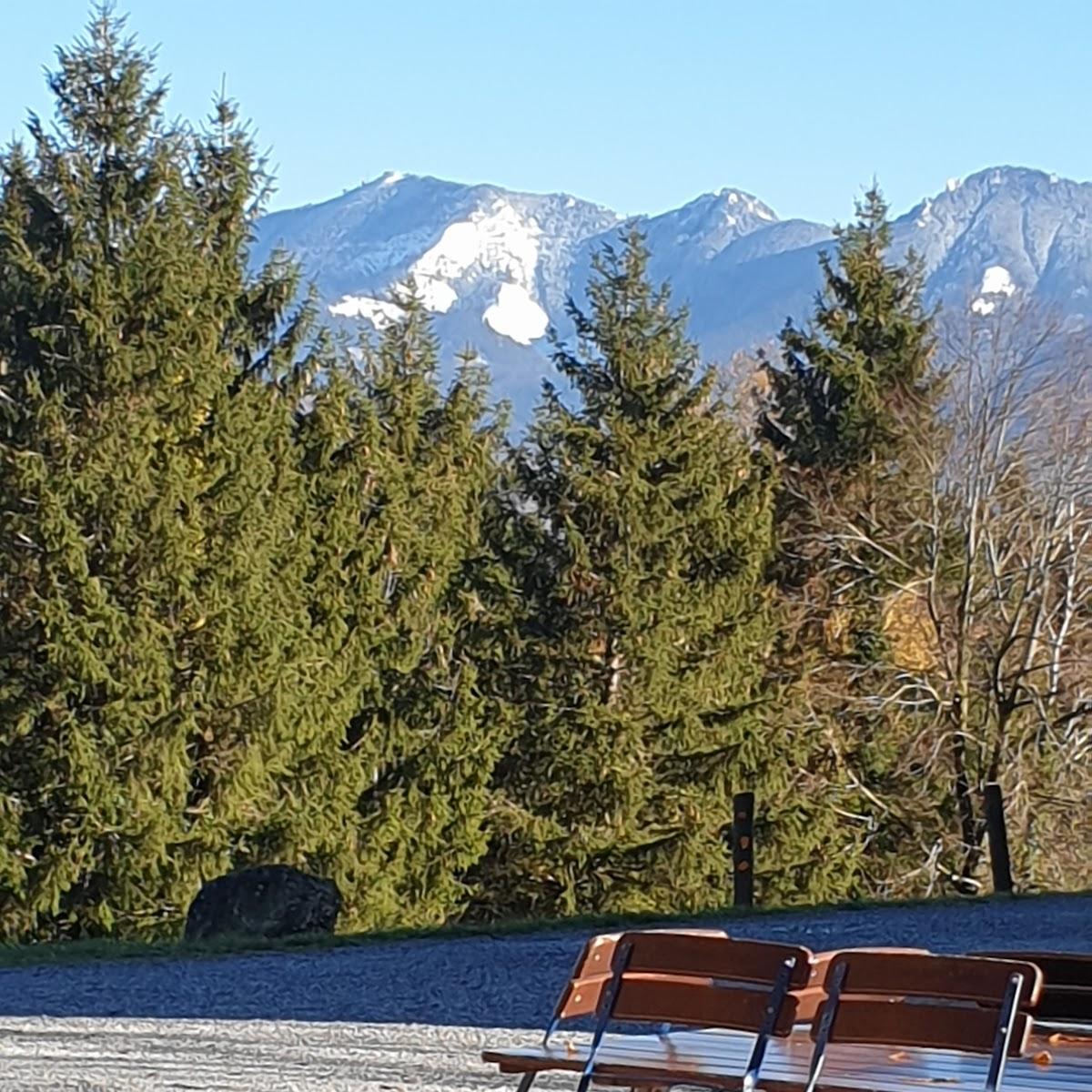 Restaurant "Gasthof Schwarzlack" in Brannenburg