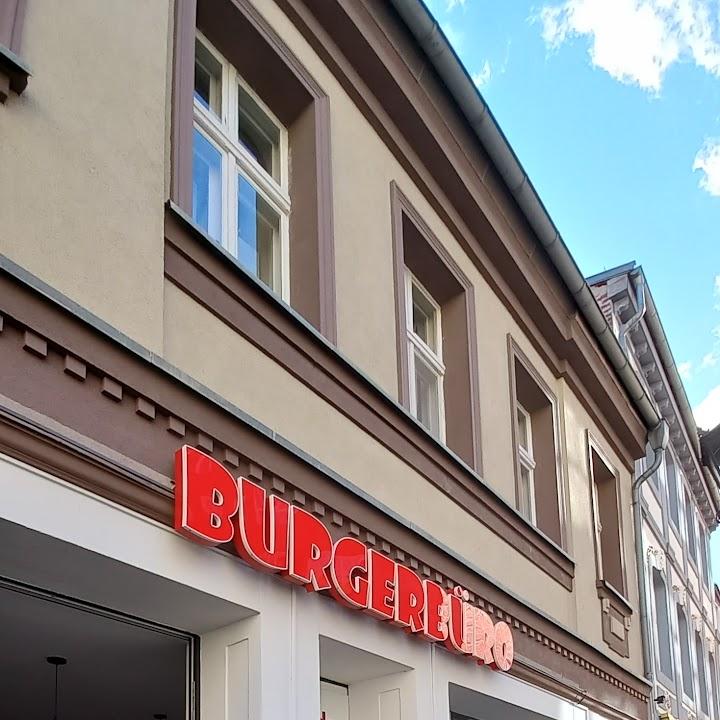 Restaurant "Burgerbüro" in Cottbus