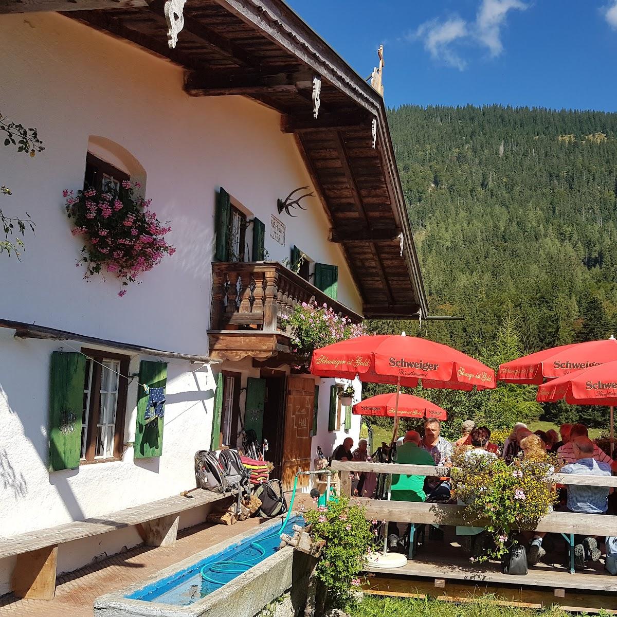 Restaurant "Niederhoferalm" in Bayrischzell