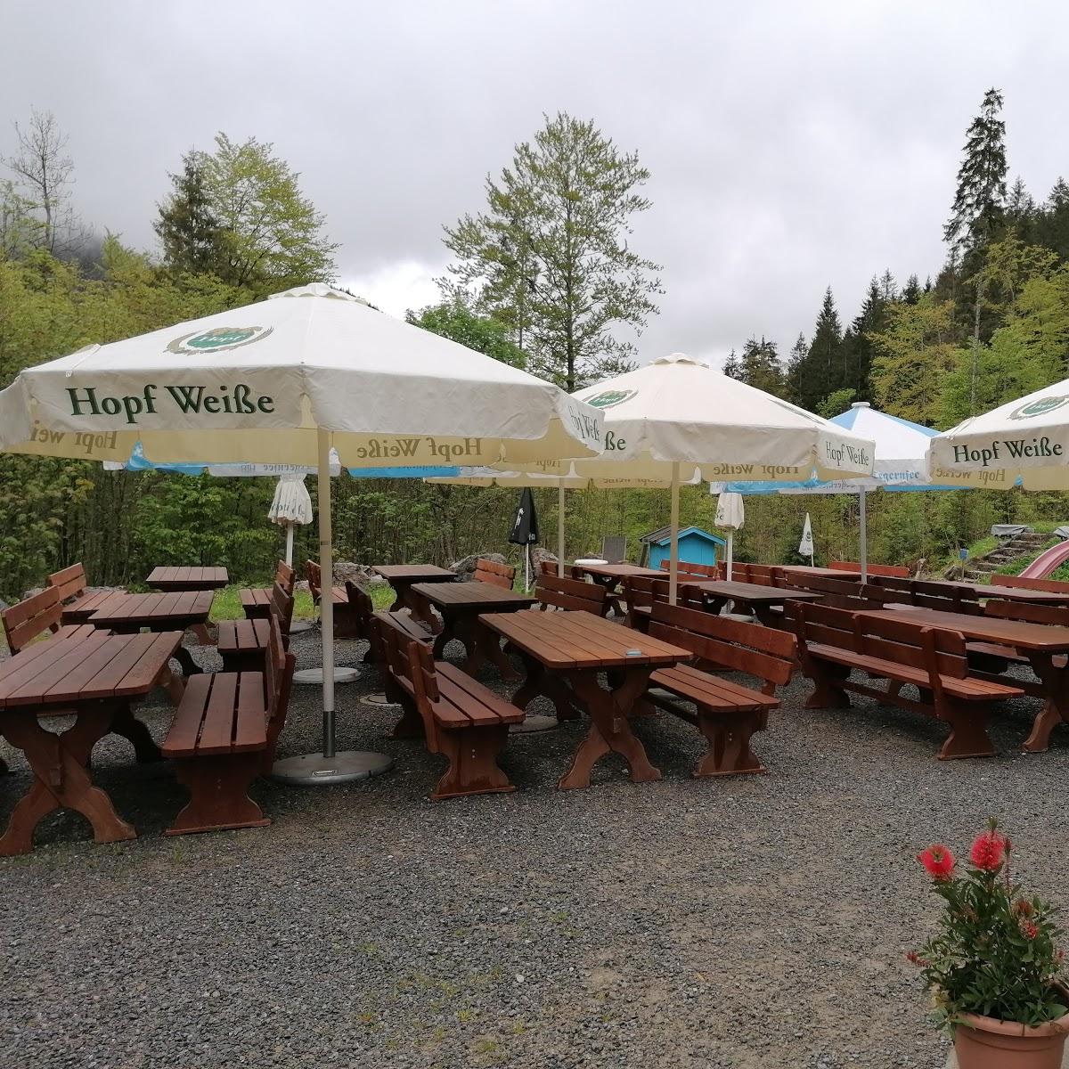 Restaurant "Blecksteinhaus" in  Schliersee