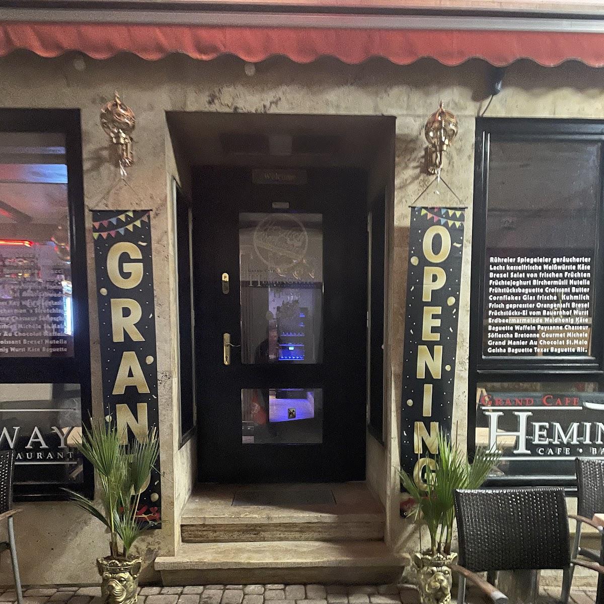 Restaurant "Grand Café Hemingway Giengen" in Giengen an der Brenz