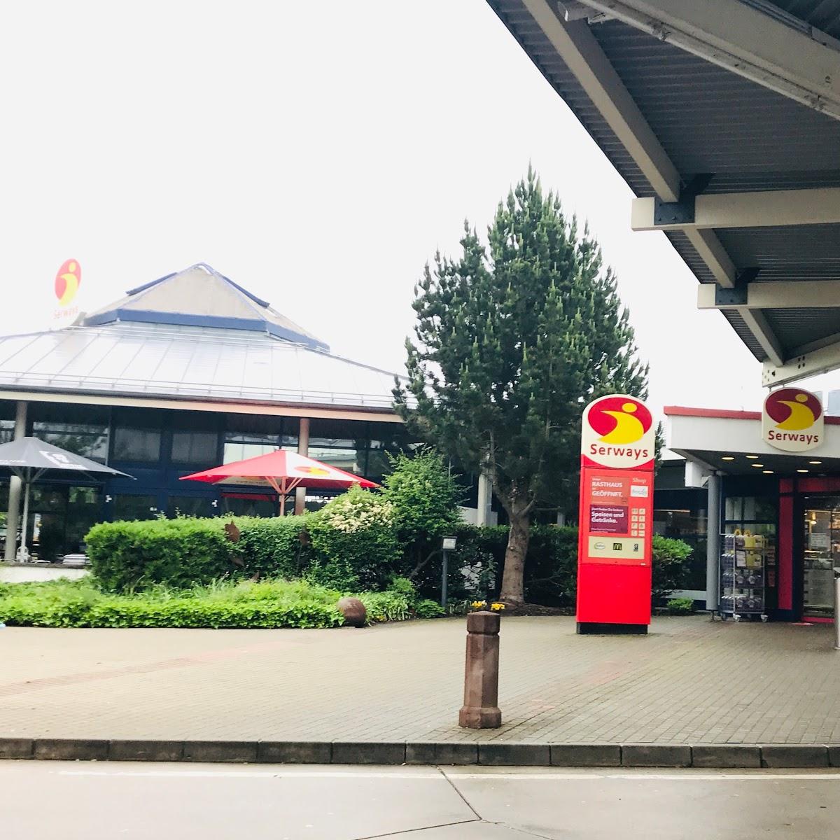 Restaurant "Serways Raststätte Lonetal Ost" in  Brenz