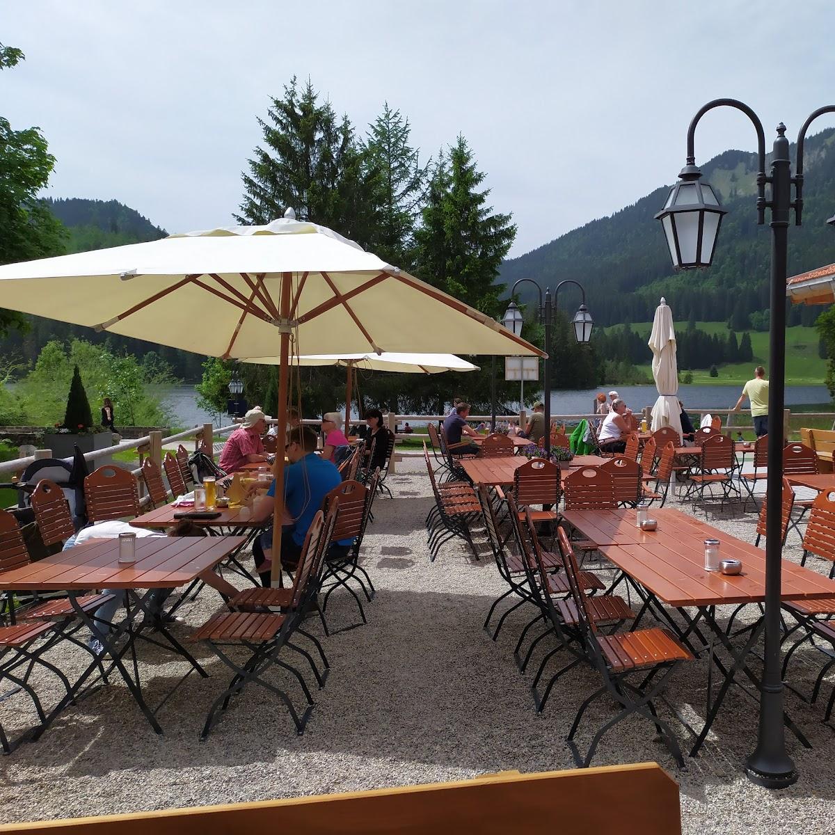 Restaurant "Spitzing Alm" in Schliersee