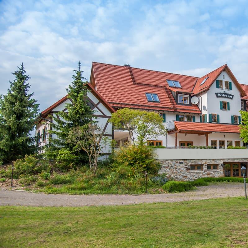 Restaurant "Alb Schlosshof GmbH" in Schelklingen