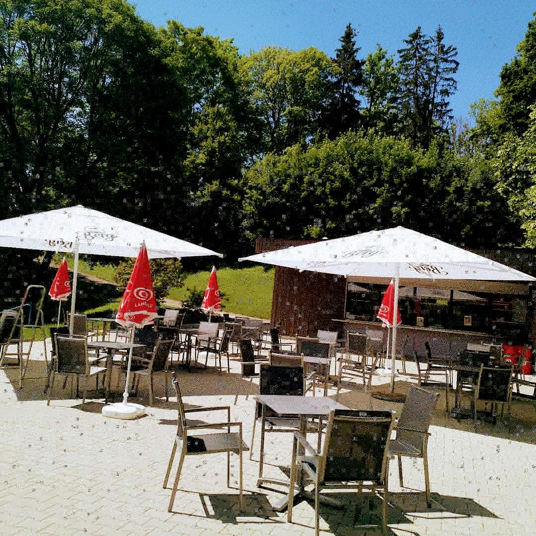 Restaurant "Robiss Freibadkiosk" in  Münsingen