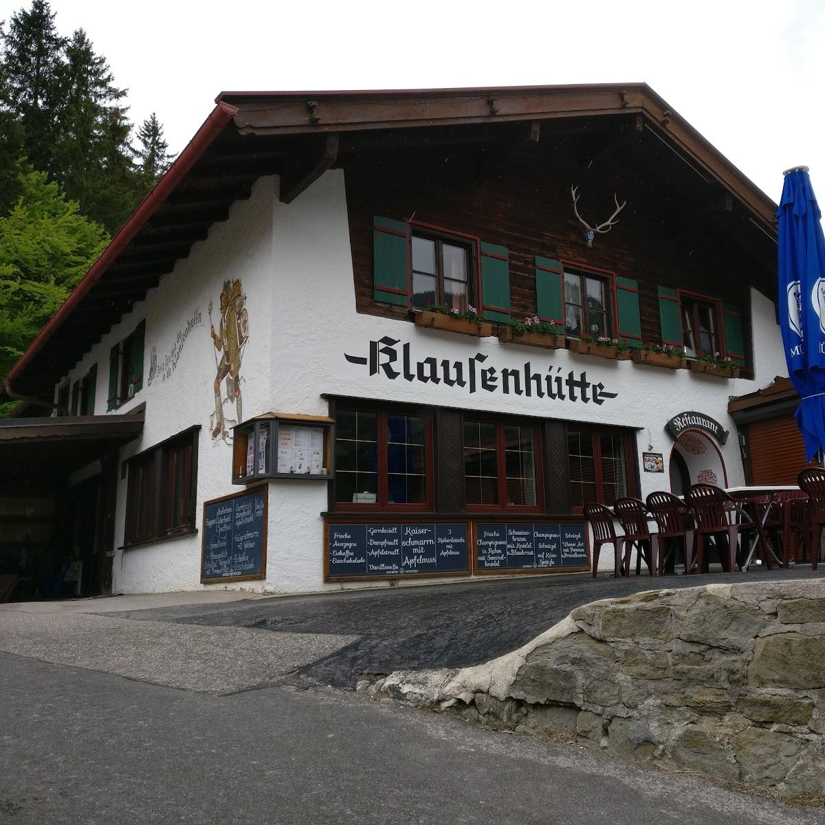 Restaurant "Klausenhütte" in Schliersee